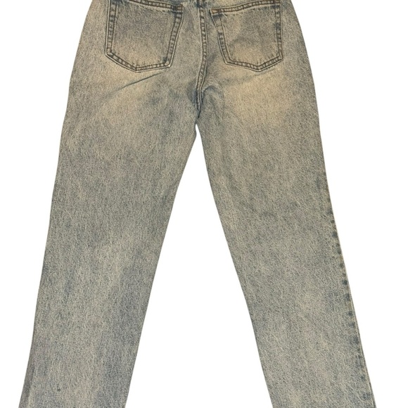 Brandy Melville Blue Straight Jeans Classic Style - Picture 3 of 3
